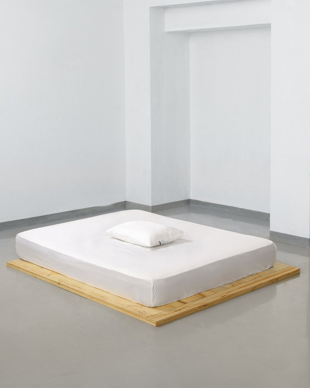 Pillowcase - 400 threads percale (White)