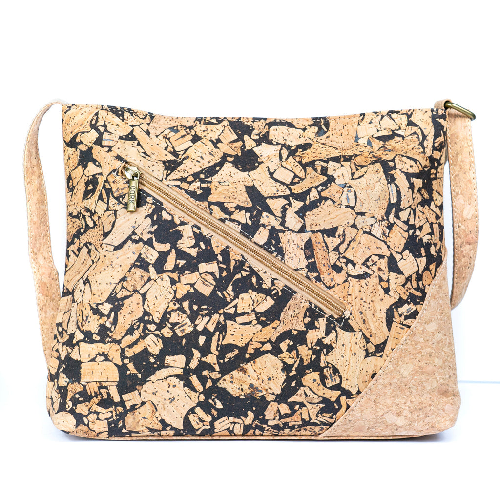 Bolso bandolera de corcho natural para mujer BAG-2339
