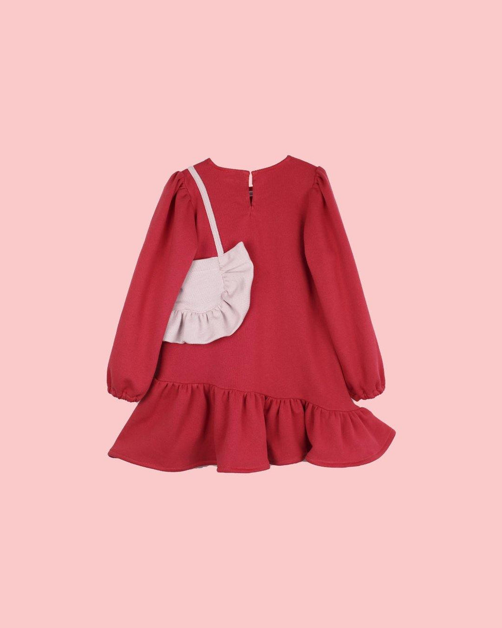 Vestido | Juliette rojo bolso