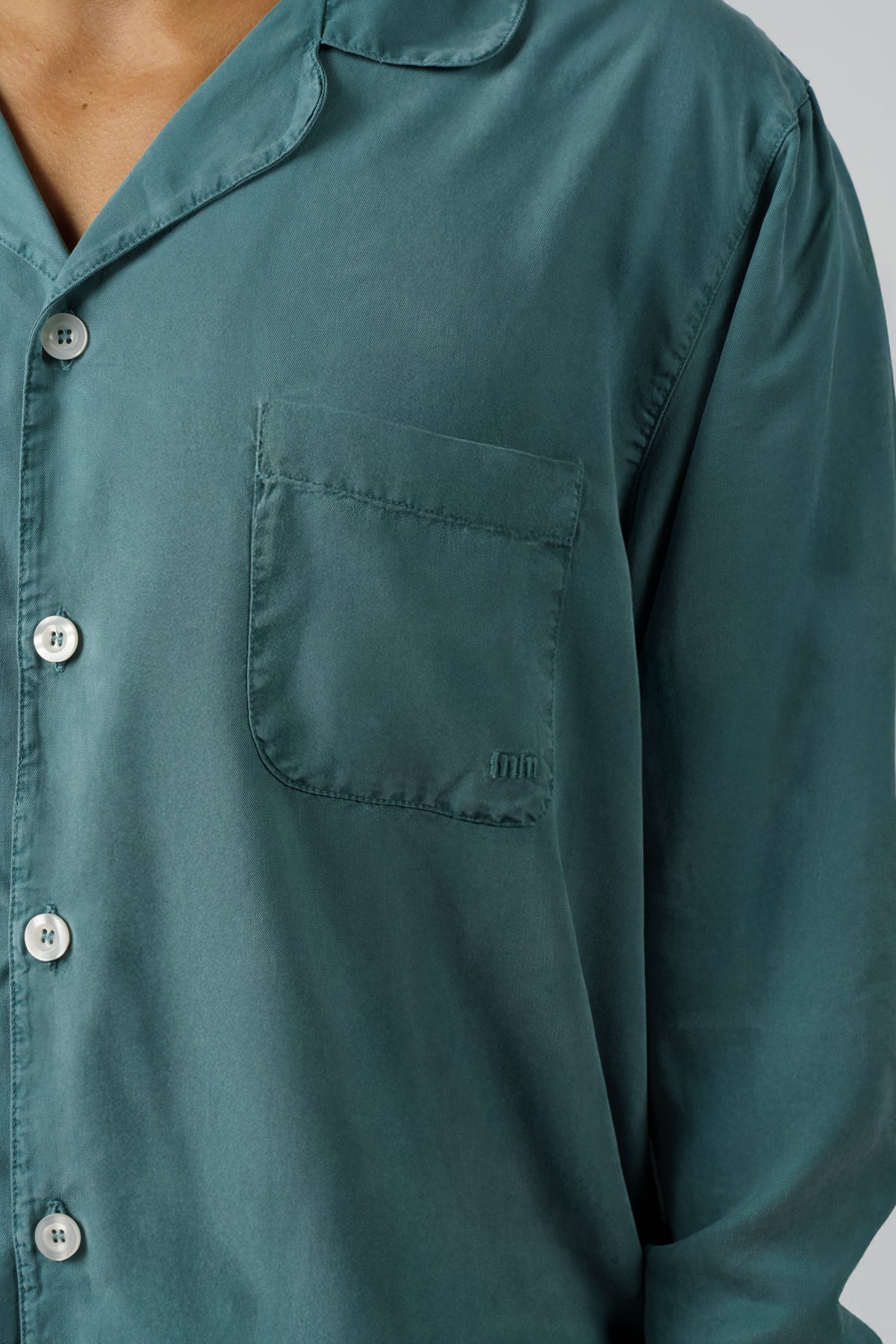 Langarmshirt – Dunkelgrün
