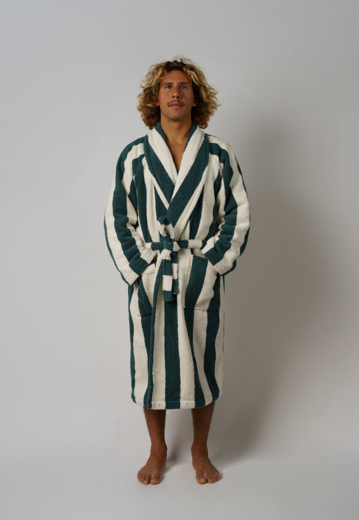 Terry Robe (Dunkelgrün)