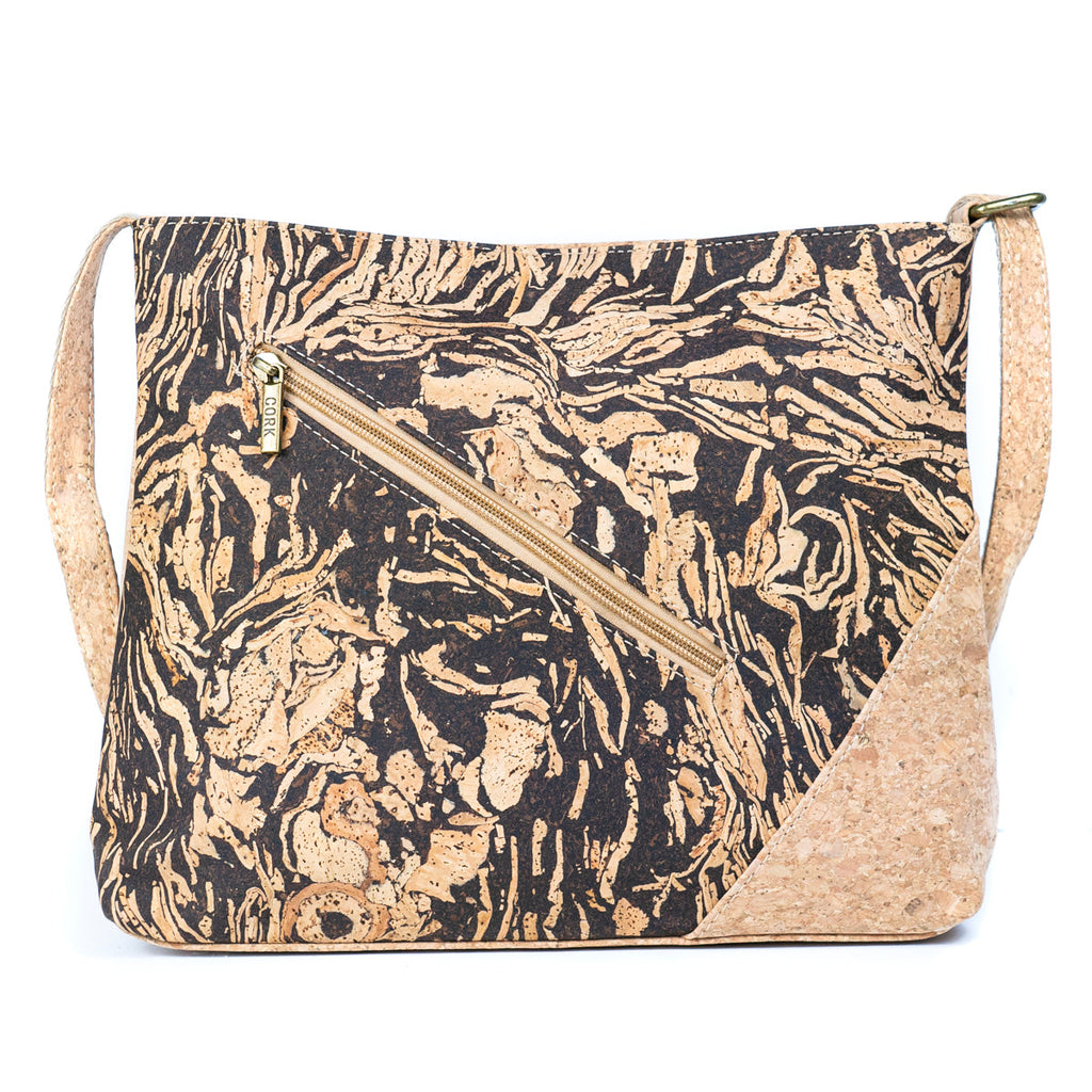 Bolso bandolera de corcho natural para mujer BAG-2339