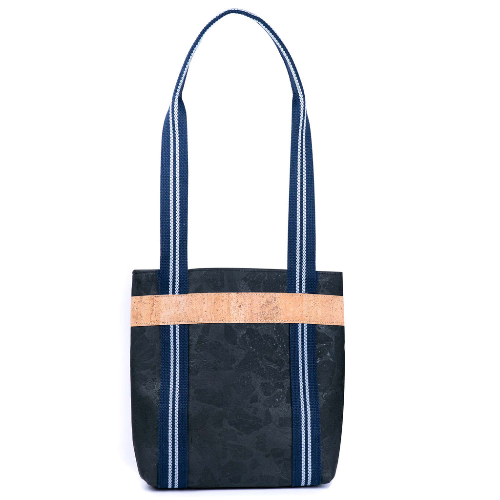 Women’s Cork & Webbing Shoulder Tote Bag BAGP-297