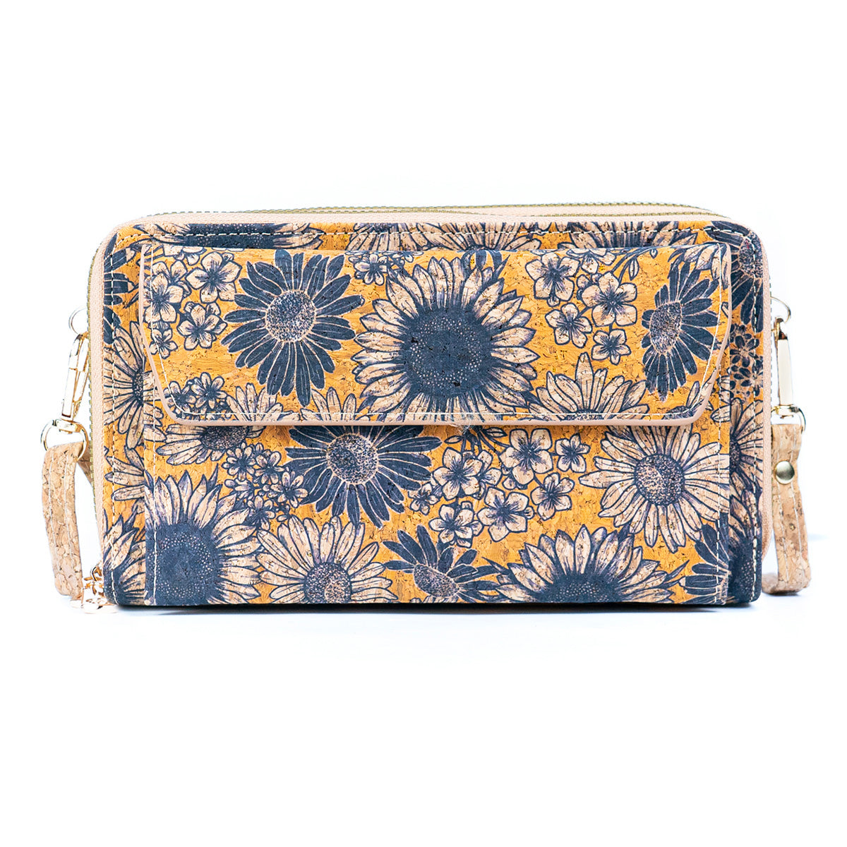Bolso de corcho horizontal para móvil de mujer BAG-2347