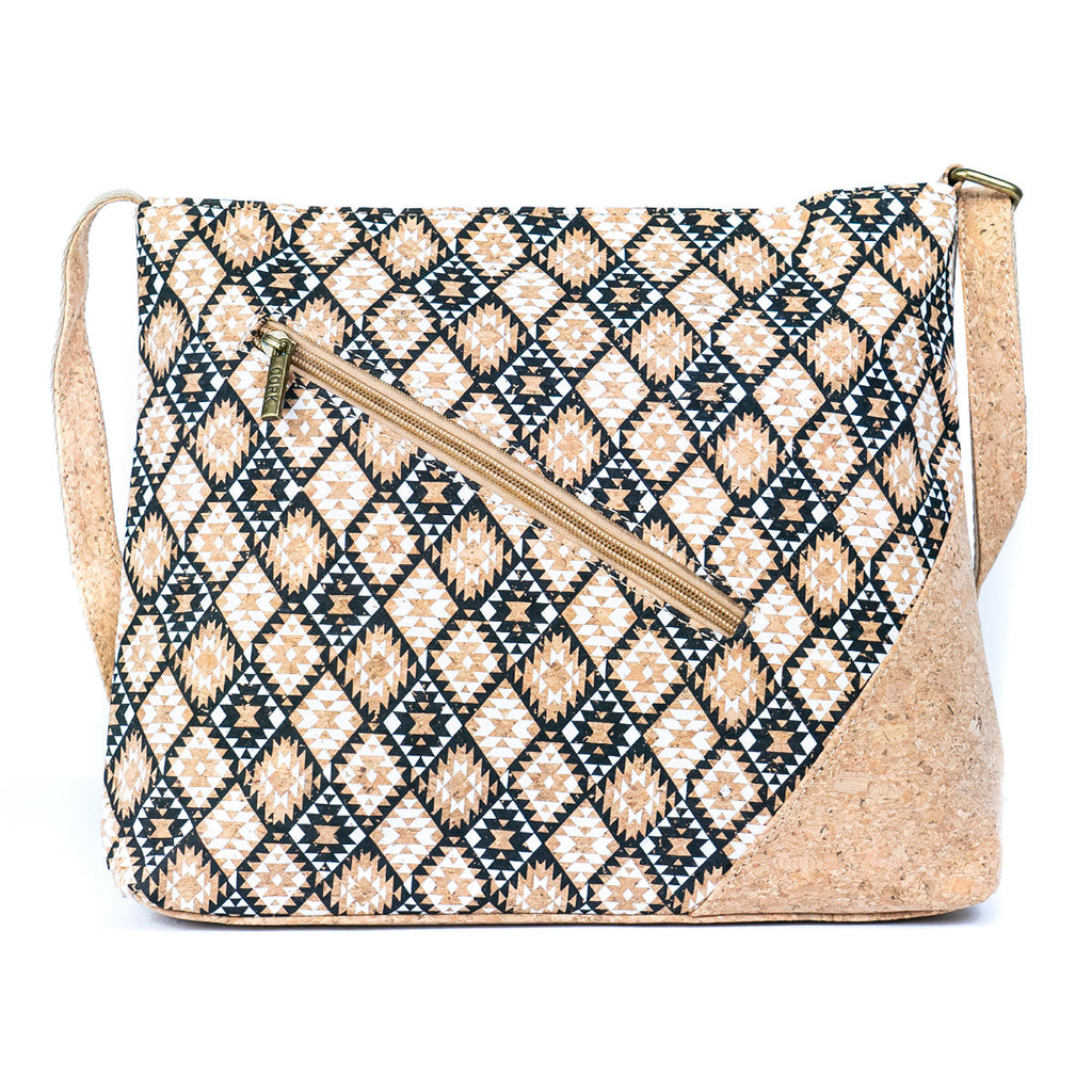 Bolso bandolera de corcho natural para mujer BAG-2339