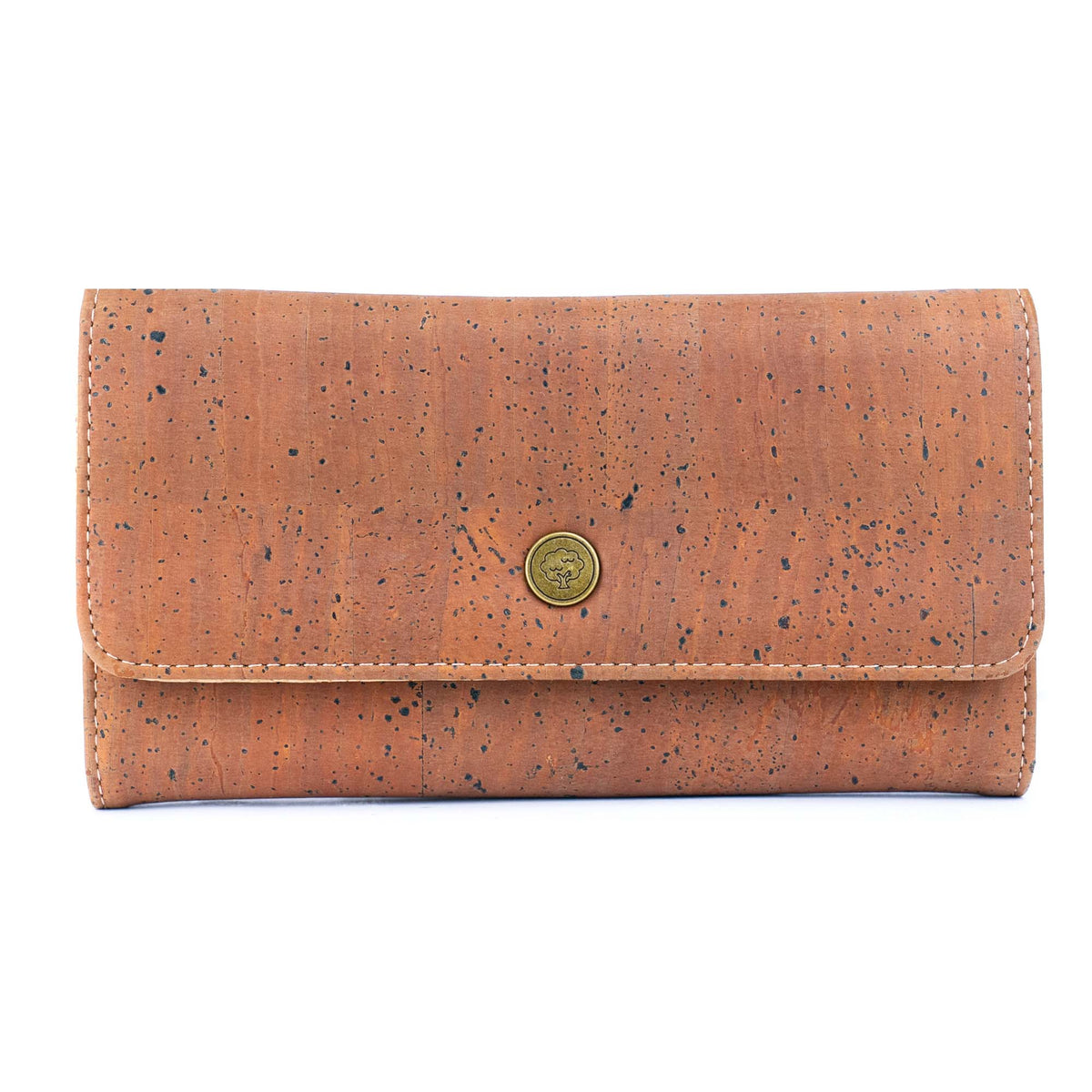 Cartera larga de mujer de corcho natural BAG-2351