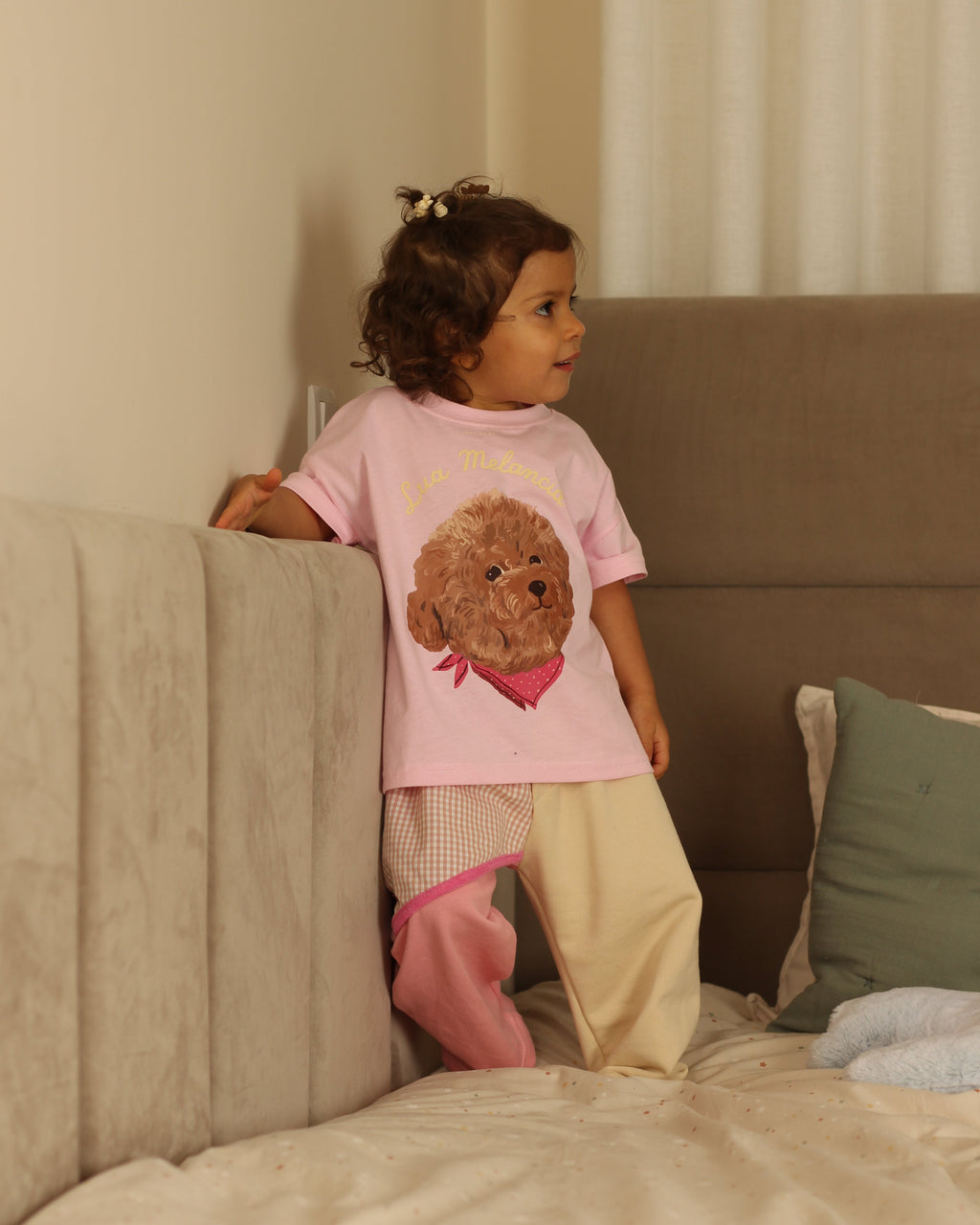 T-Shirt mit Print | Marshmallow