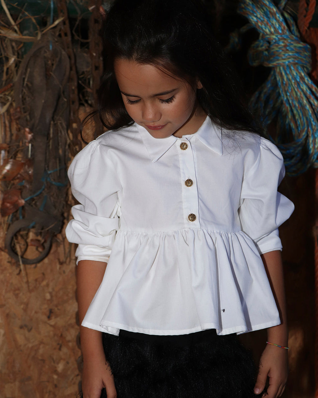 Blusa blanco joya | Patti