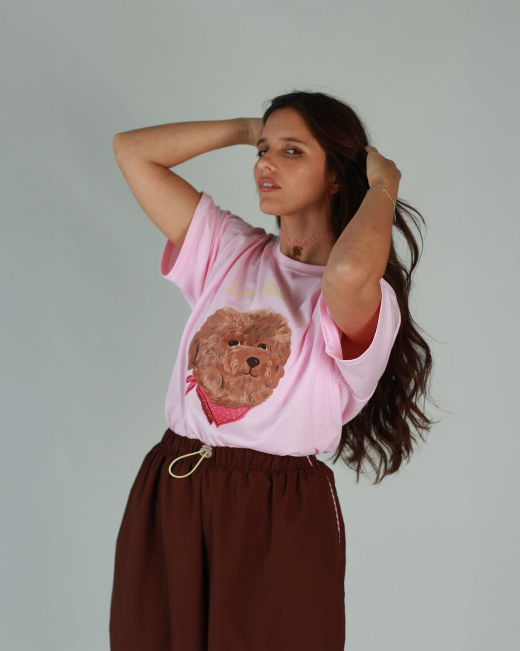 T-shirt Estampado | Marshmallow Adulto