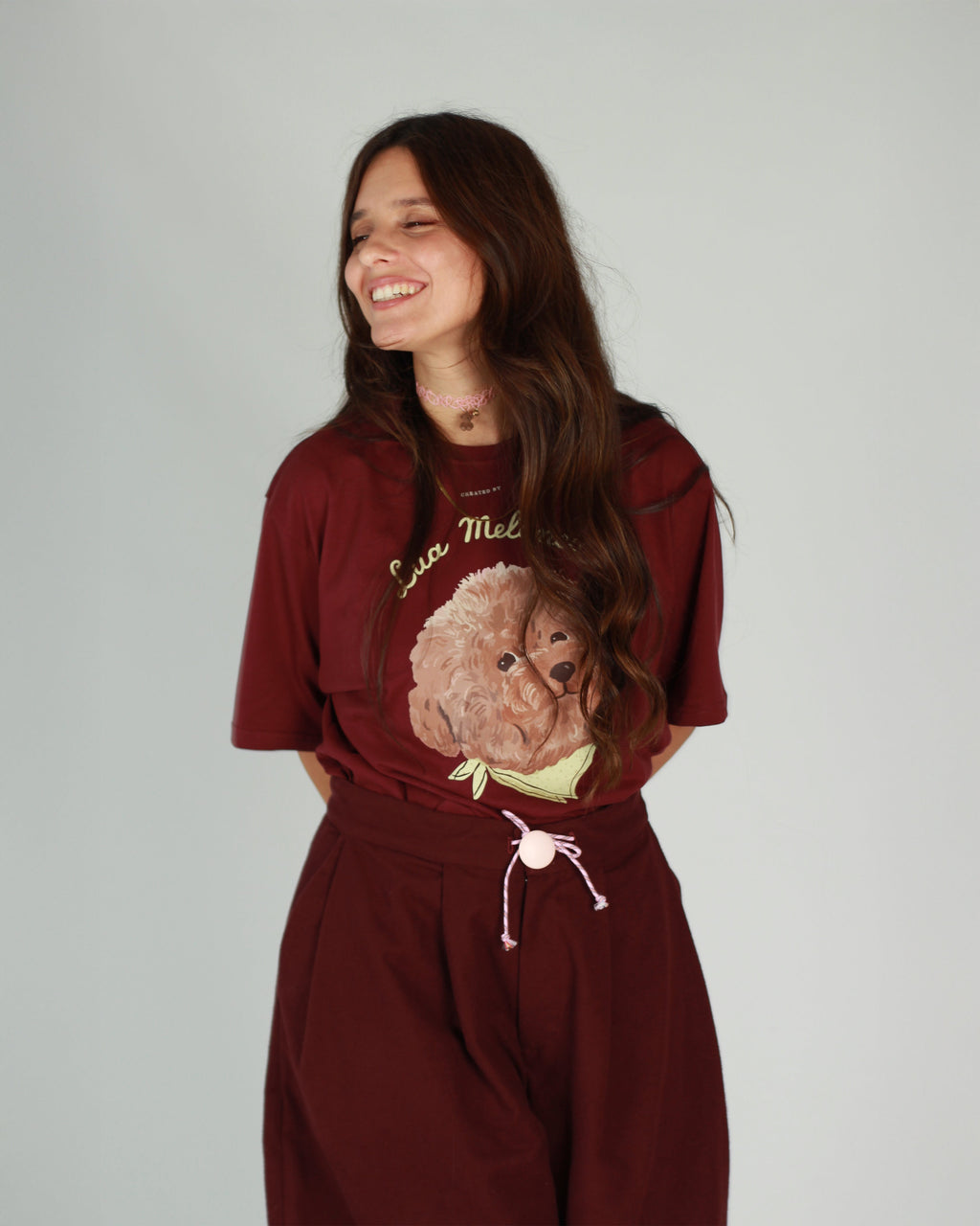 T-Shirt mit Print | Lucky Erwachsene