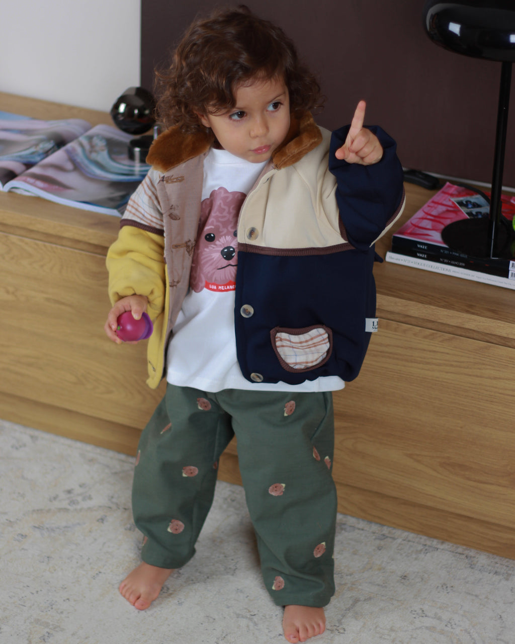 Calças Baggy estampados | Mars
