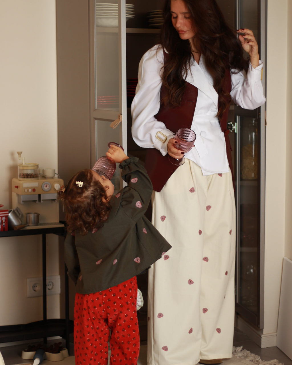 Pantalones con Pinzas Estampados | Mars Adulto