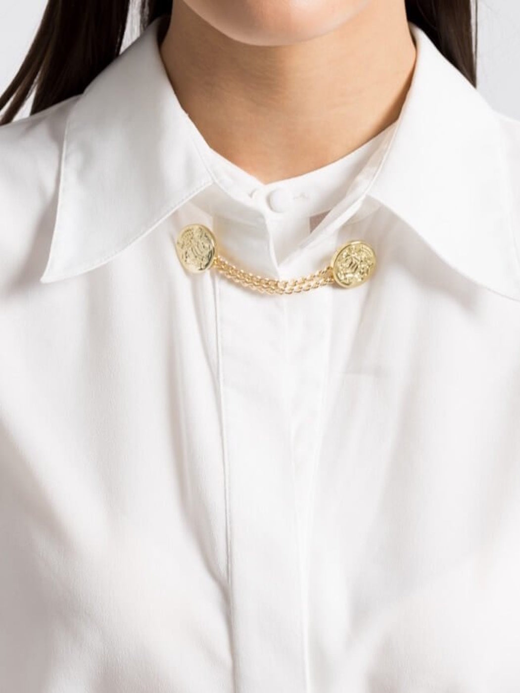 BLUSA CORRENTE DOURADA