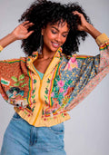BEDRUCKTES OVERSIZED JACKETT