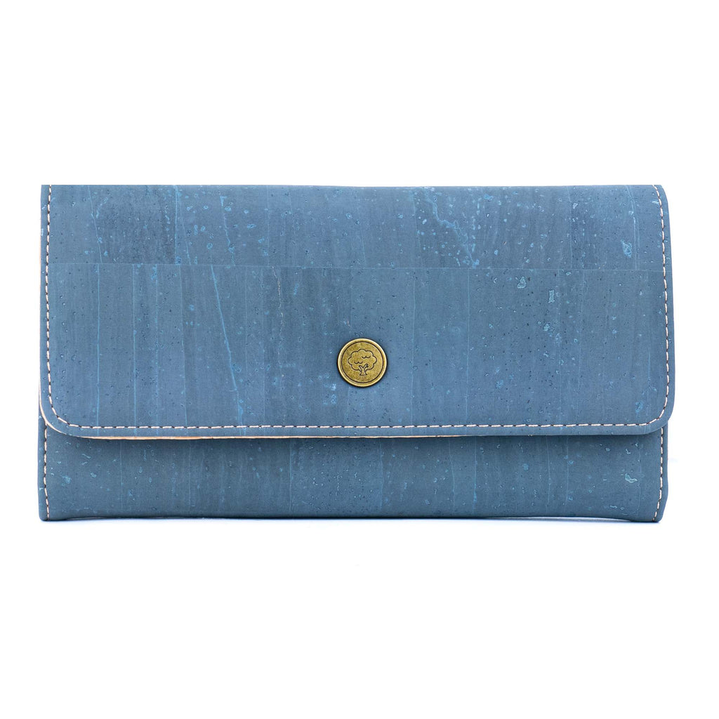 Women’s Natural Cork Long Wallet BAG-2351