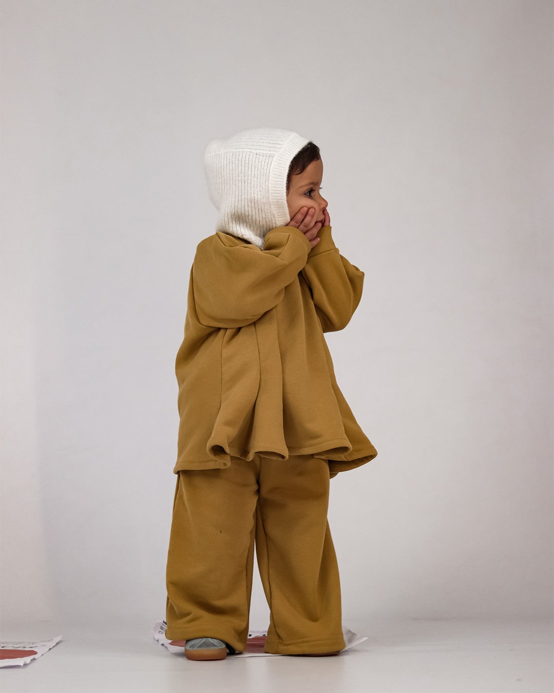 Hose | Wide Leg Pistazie