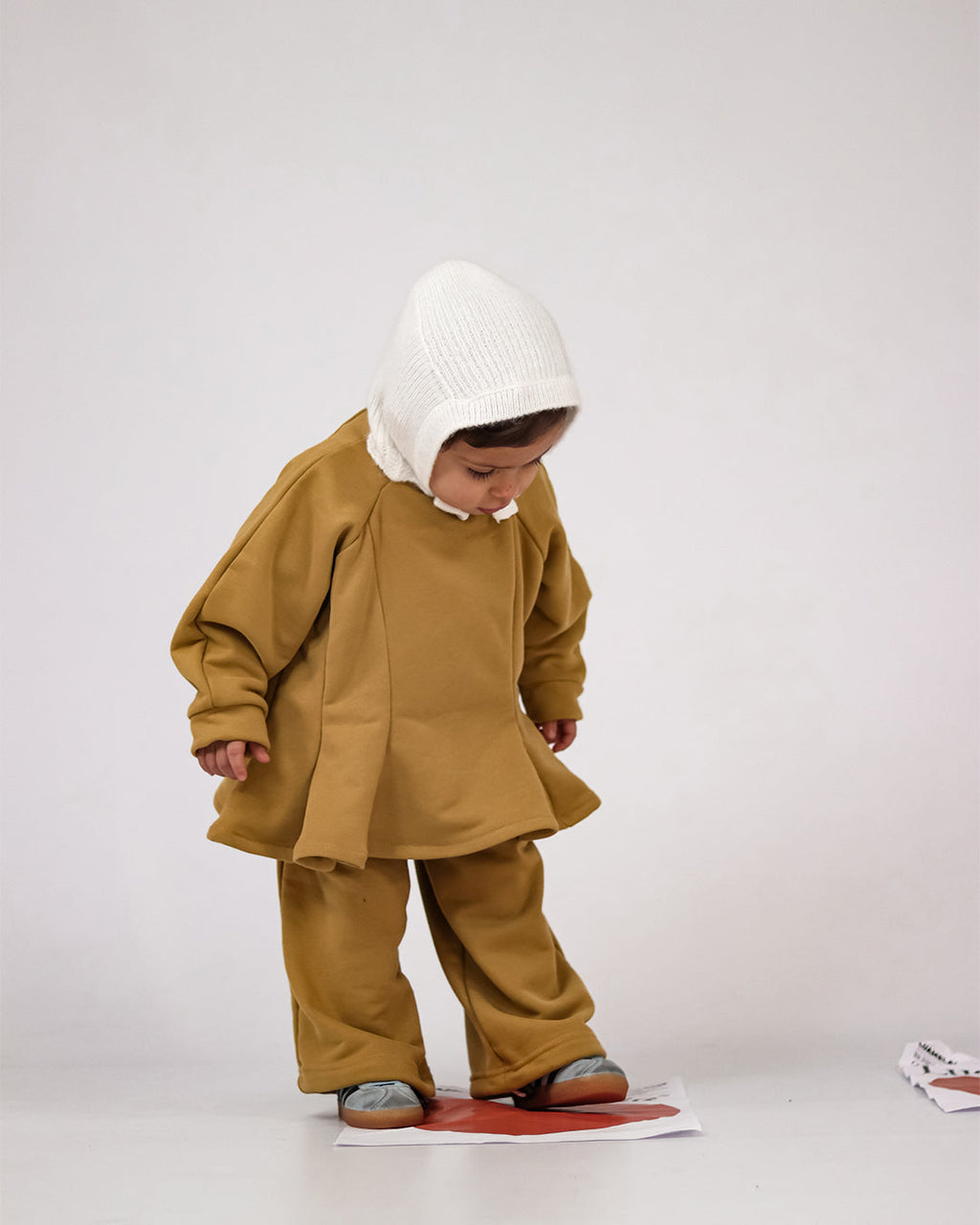 Hose | Wide Leg Pistazie
