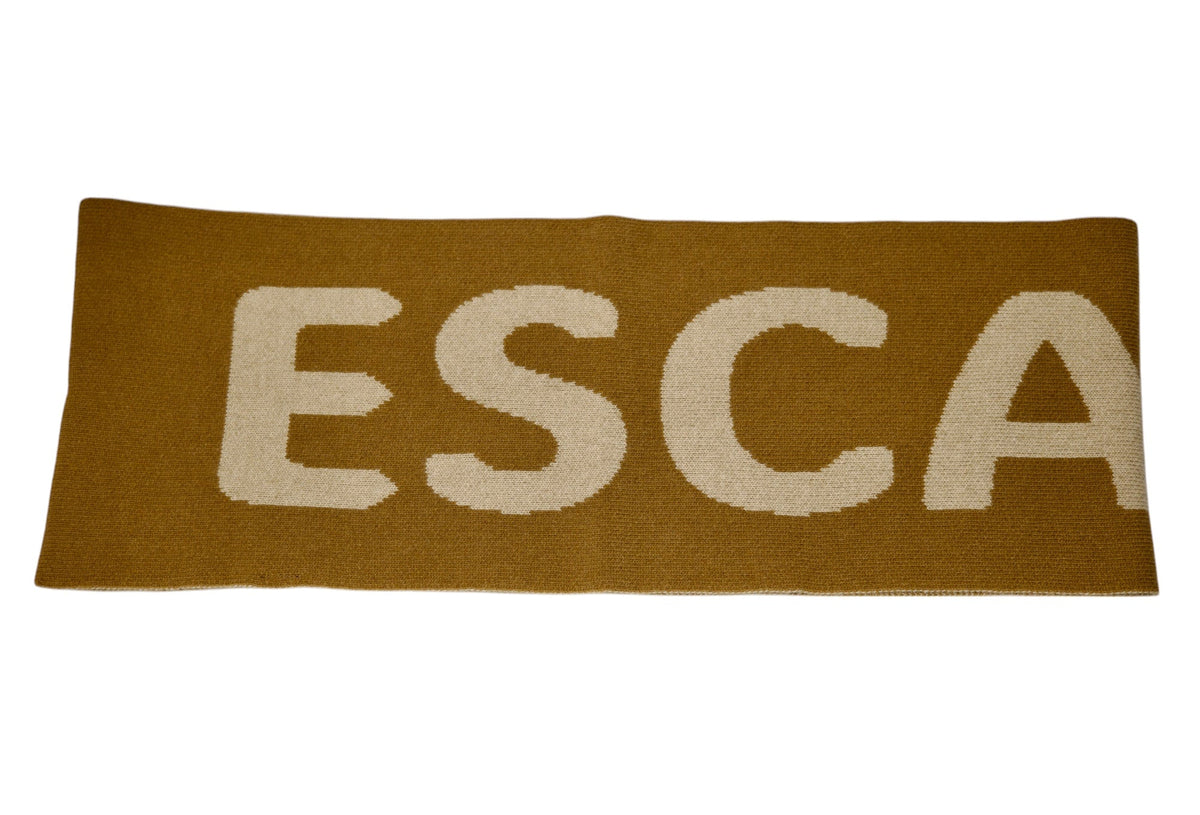 LOGO ESCAPISM SCARF