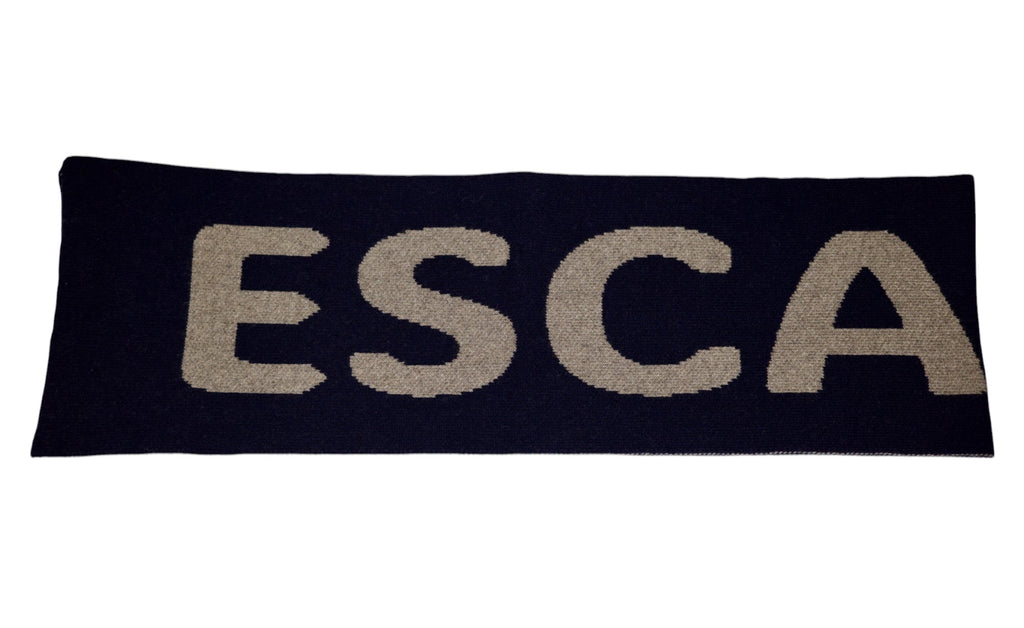 LOGO ESCAPISM SCARF