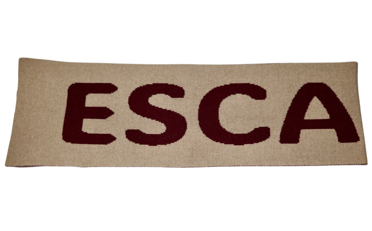 LOGO ESCAPISM SCARF
