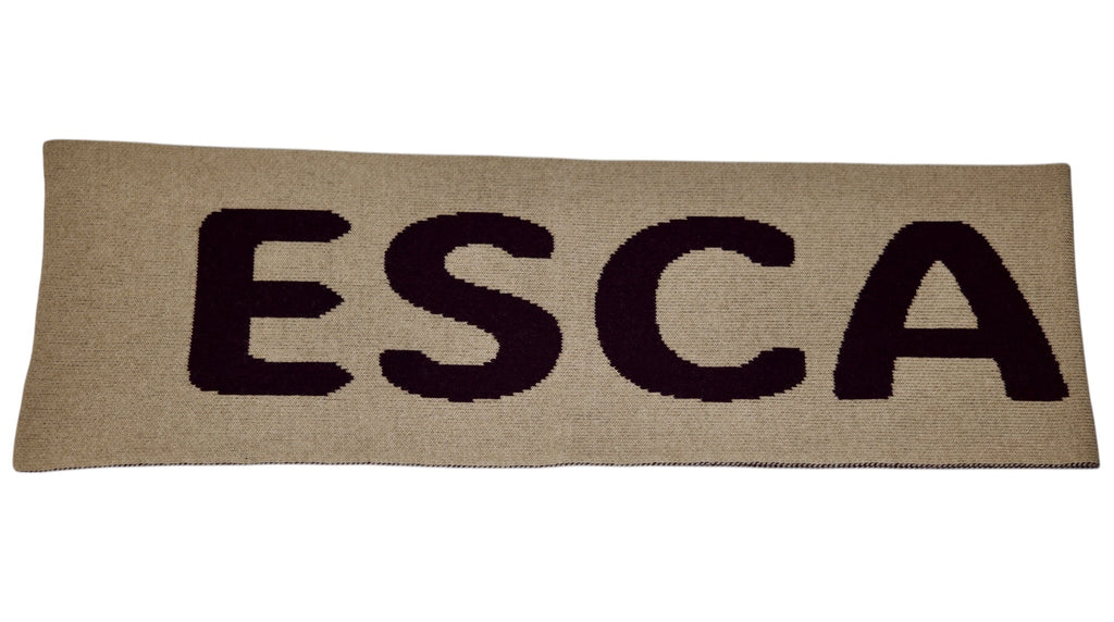 LOGO ESCAPISM SCARF