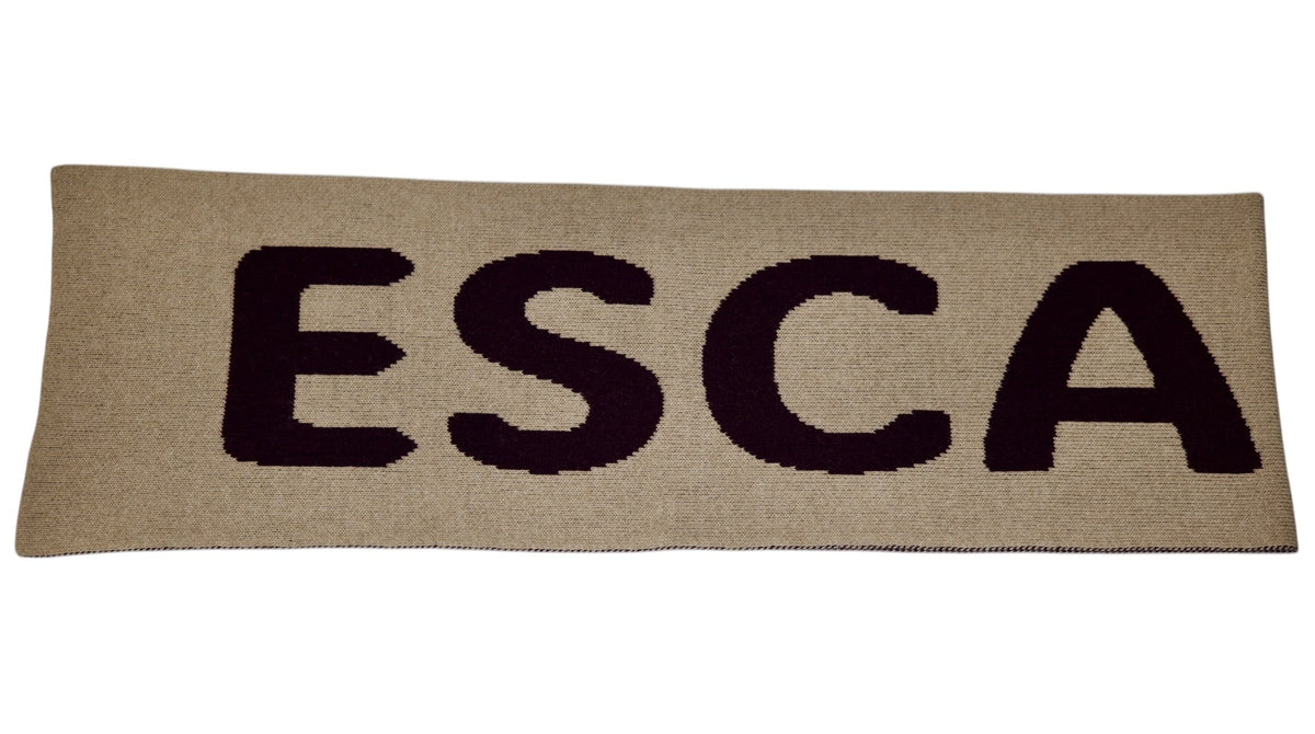 LOGO ESCAPISM SCARF