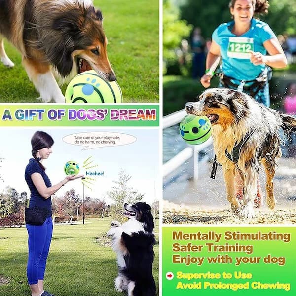Pelota Dispensadora de Premios para Perros Interactiva – Juguete Rompecabezas Ajustable para Estimulación Mental y Alimentación Lenta