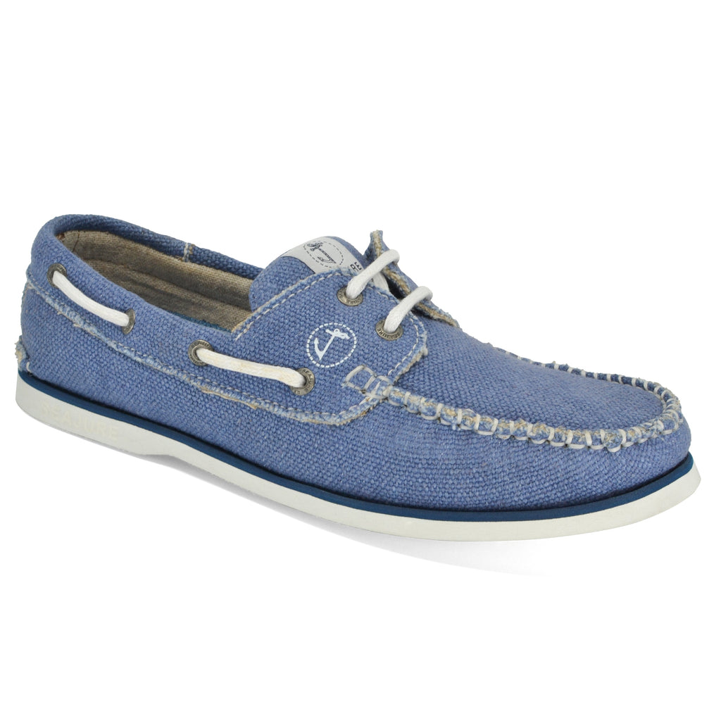 Zapatos náuticos de cáñamo vegano para hombre Fidden