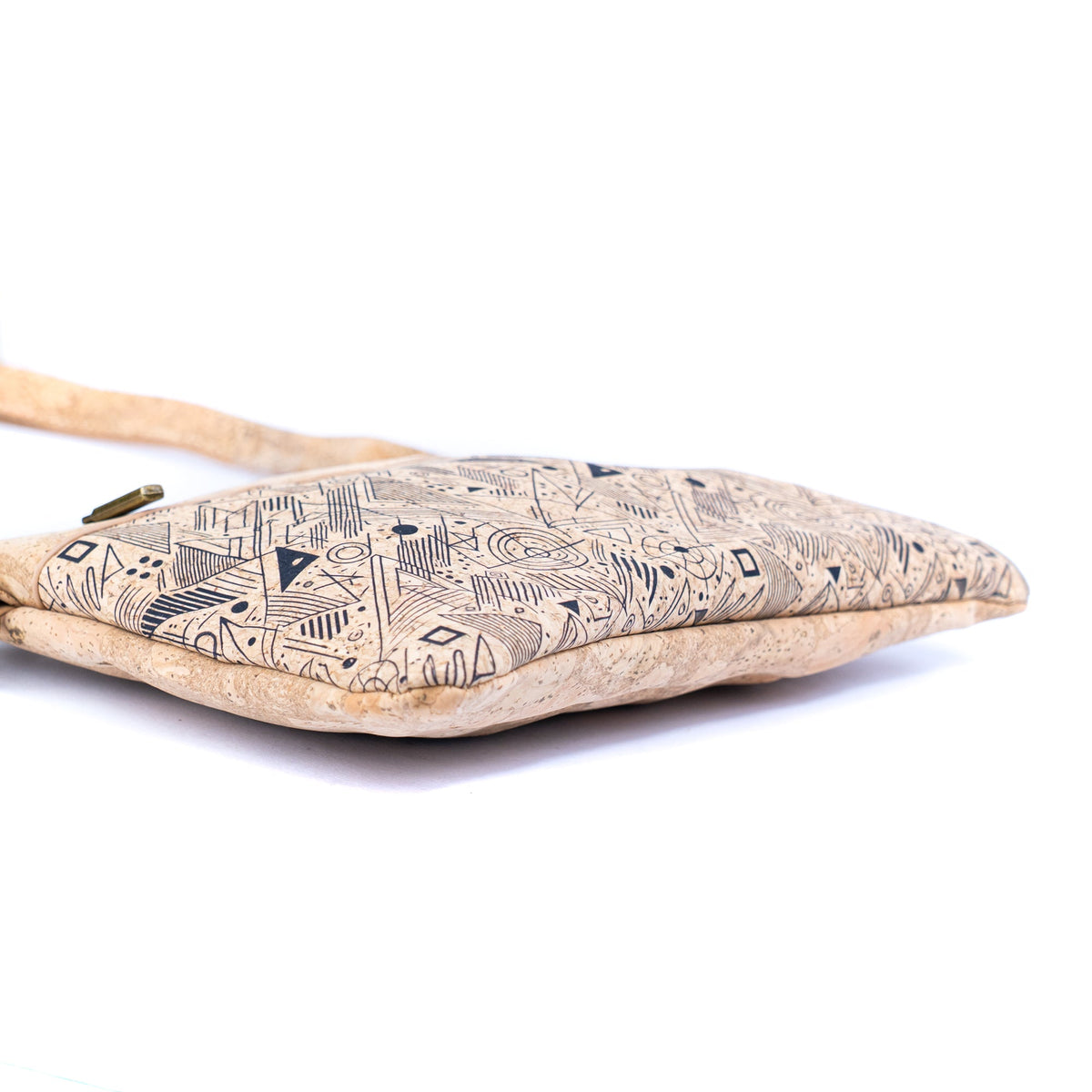 Printed Natural Cork Crossbody Bag & Clutch BAG-2393