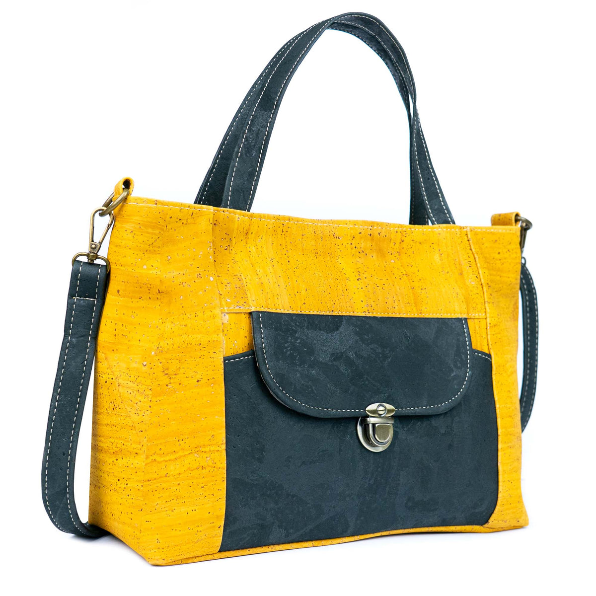 Stylish Natural Cork Handbag for Women BAGP-312