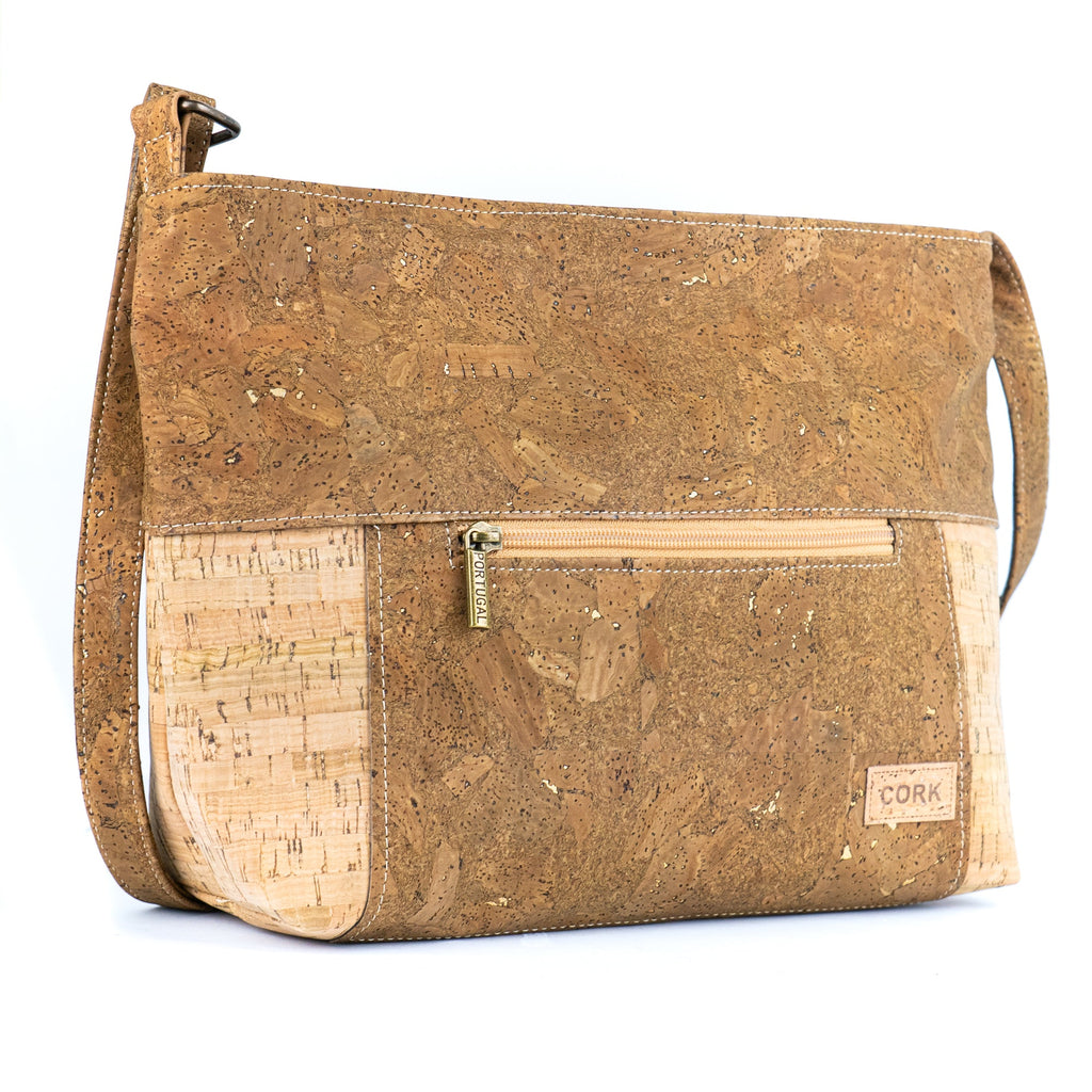 Natural Cork Handbag | Vegan Shoulder Bag BAGP-315