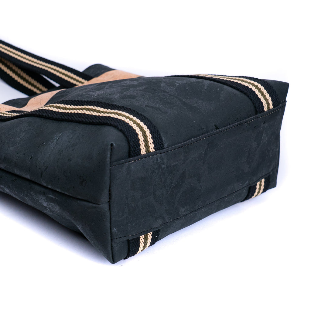 Women’s Cork & Webbing Shoulder Tote Bag BAGP-297