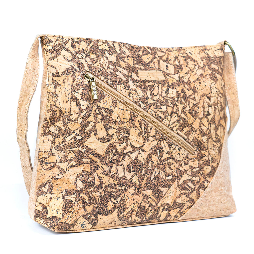 Bolso bandolera de corcho natural para mujer BAG-2339