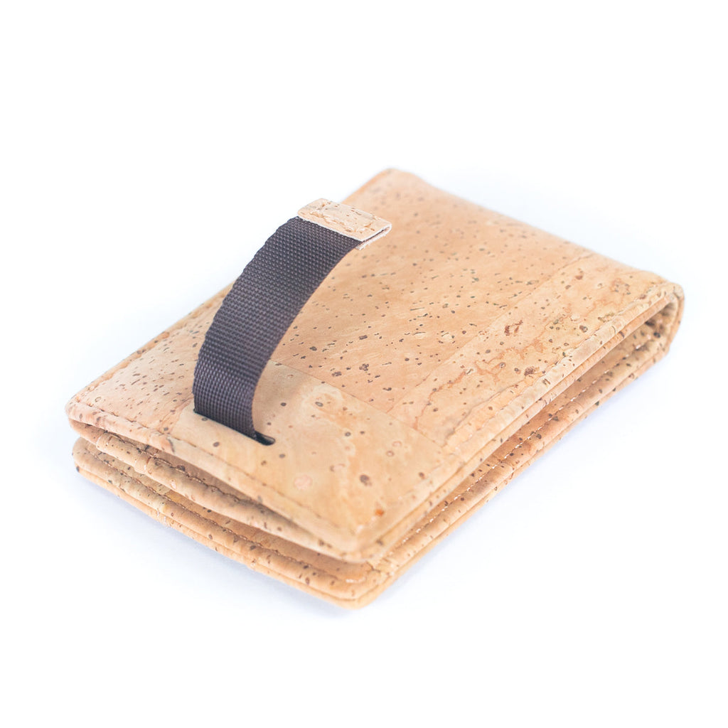 Cork Wallet Minimalist with Money Clip RFID Blocking Bifold  BAG-2276