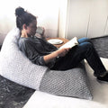 Adult Knitted Bean Bag Chair | Custom Colors