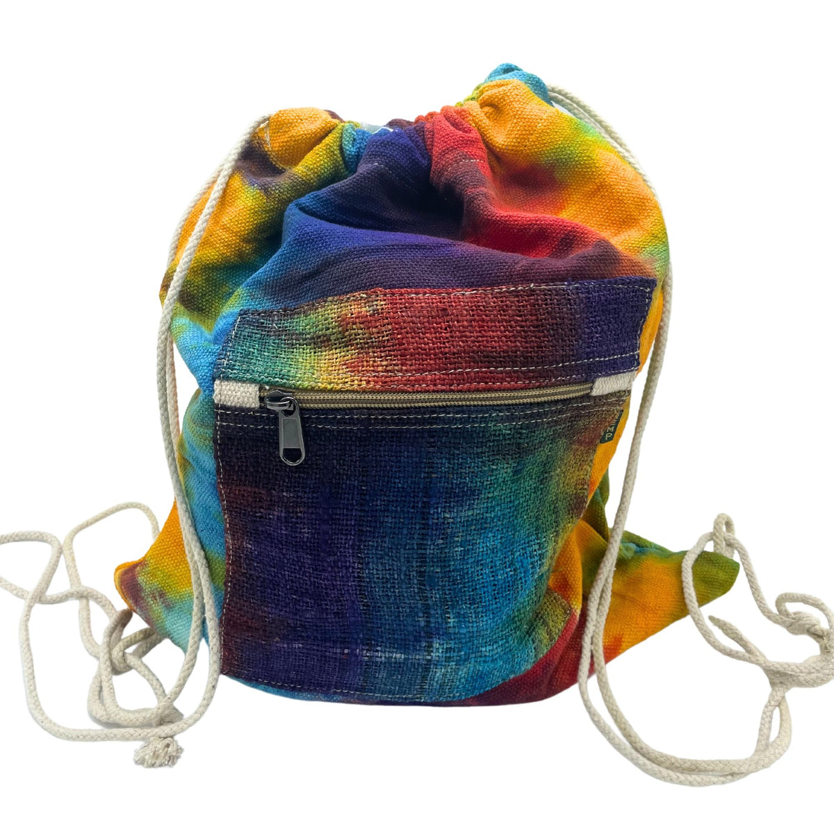 Bolso de cuerda de cáñamo Tiedye
