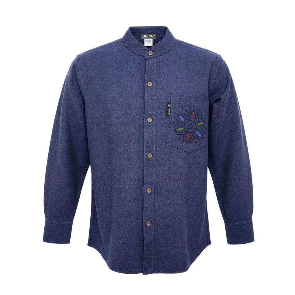 Camisola Nomad Sari Kathmandu - Índigo - Média