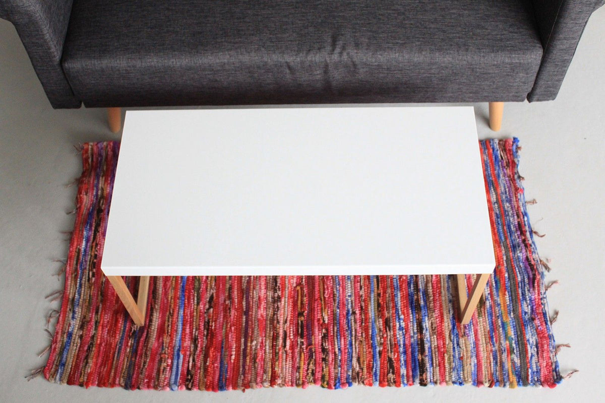 Tapete de retalhos tamanho médio - 128x75cm