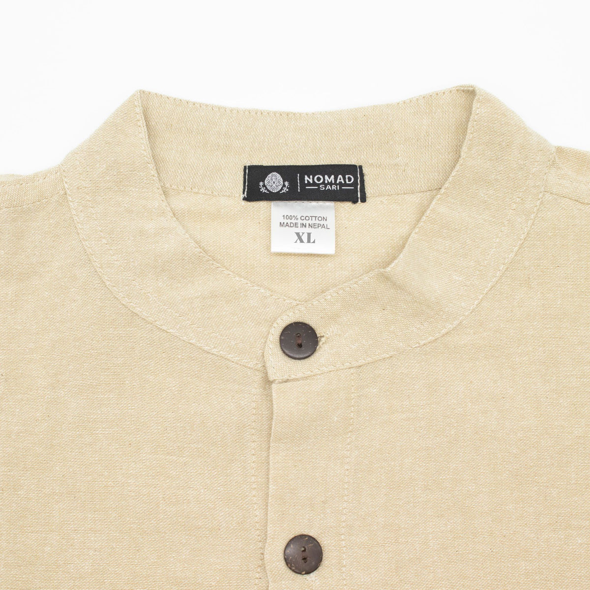 Camisa Nomad Sari Kathmandu - Cor Pedra - Tamanho XL