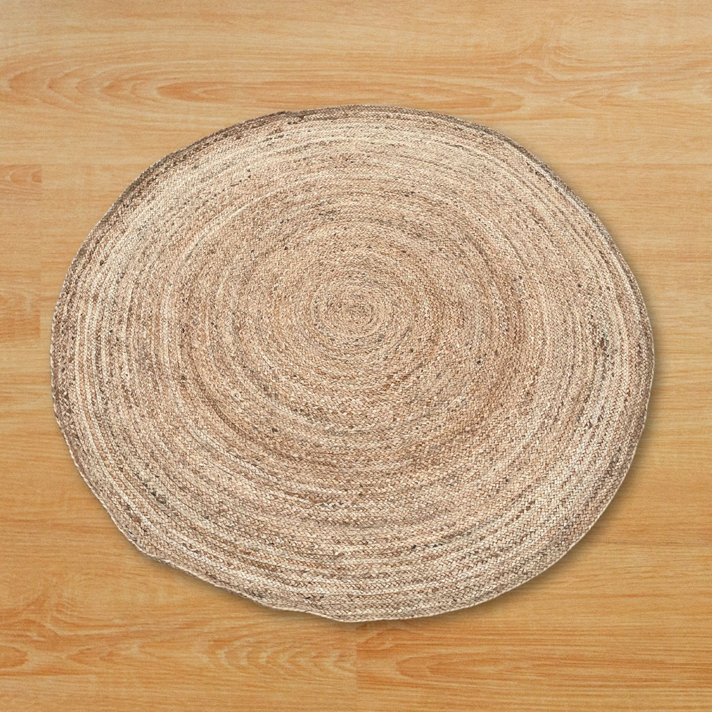 Tapete redondo grande de juta 150 cm