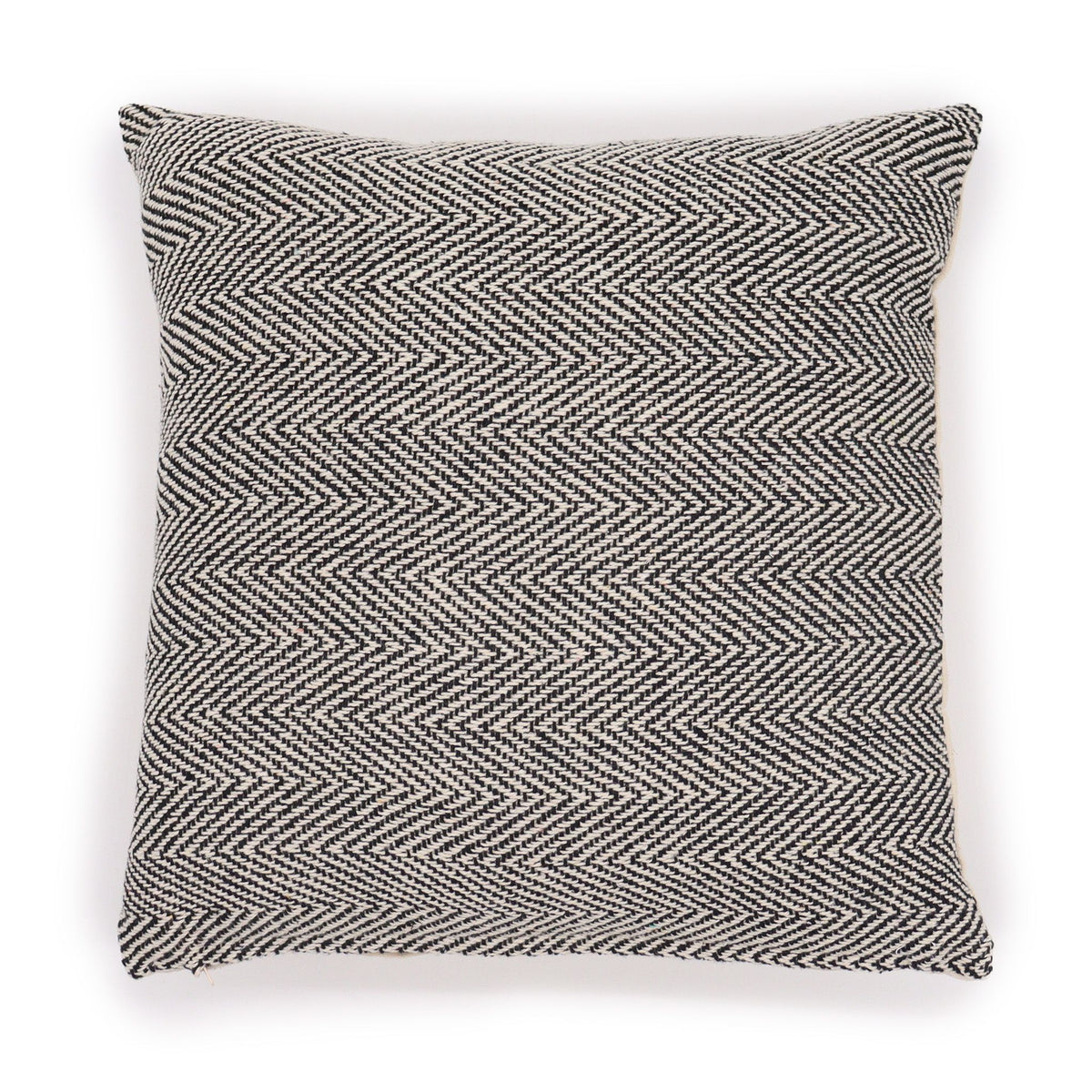 Capa de almofada clássica - Chevron cinzento - 40x40cm