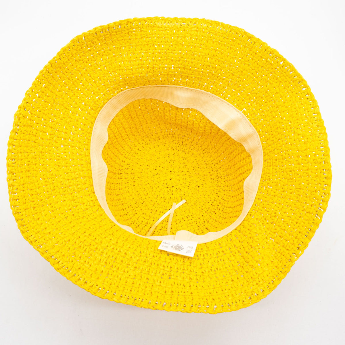 Chapéu de Sol de Aba Larga Nomad Sari - Amarelo