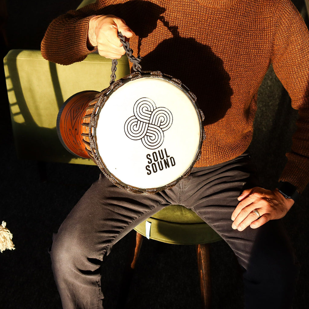 Große Profi-Djembe „Sonido del Alma“ – tiefer Klang – 50 cm