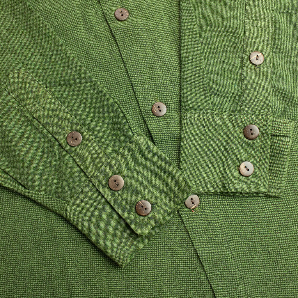 Camisa Nomad Sari Kathmandu - Verde Floresta - Tamanho Médio