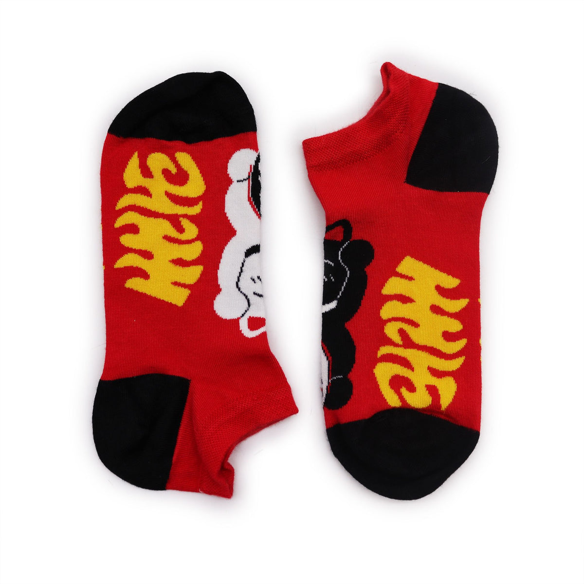 Meias de cano baixo Hop Hare Bamboo, tamanho S/M (36-40) - Lucky Cat