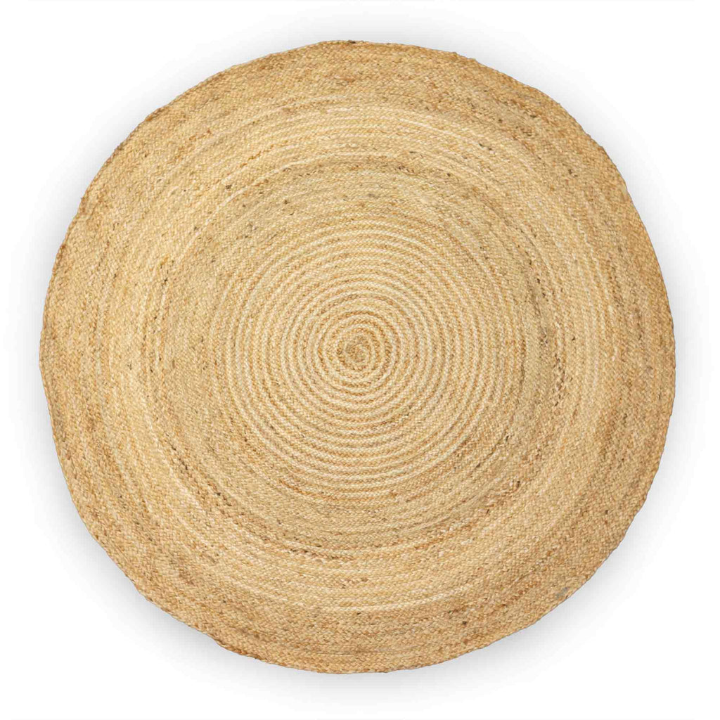 Tapete redondo grande de juta 150 cm