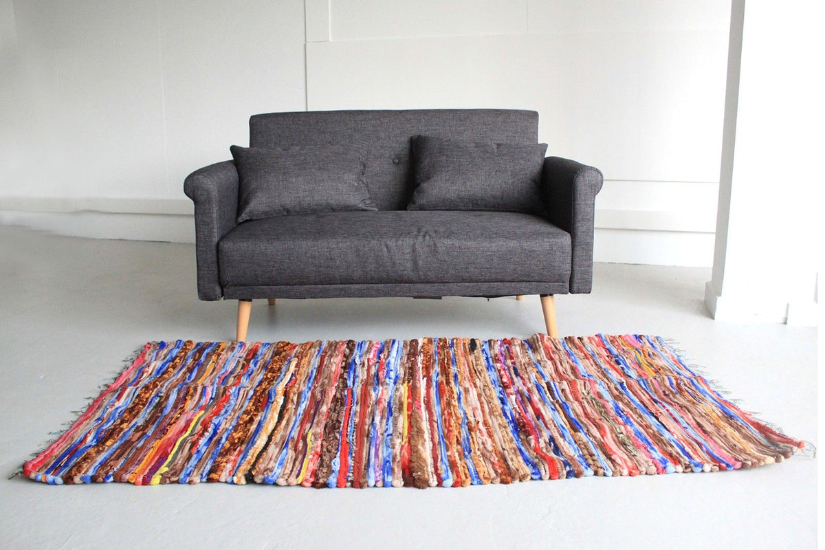 Tapete grande de retalhos - 105x185cm