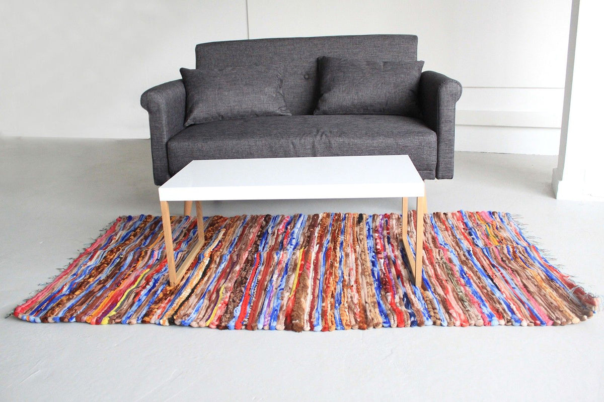 Tapete grande de retalhos - 105x185cm