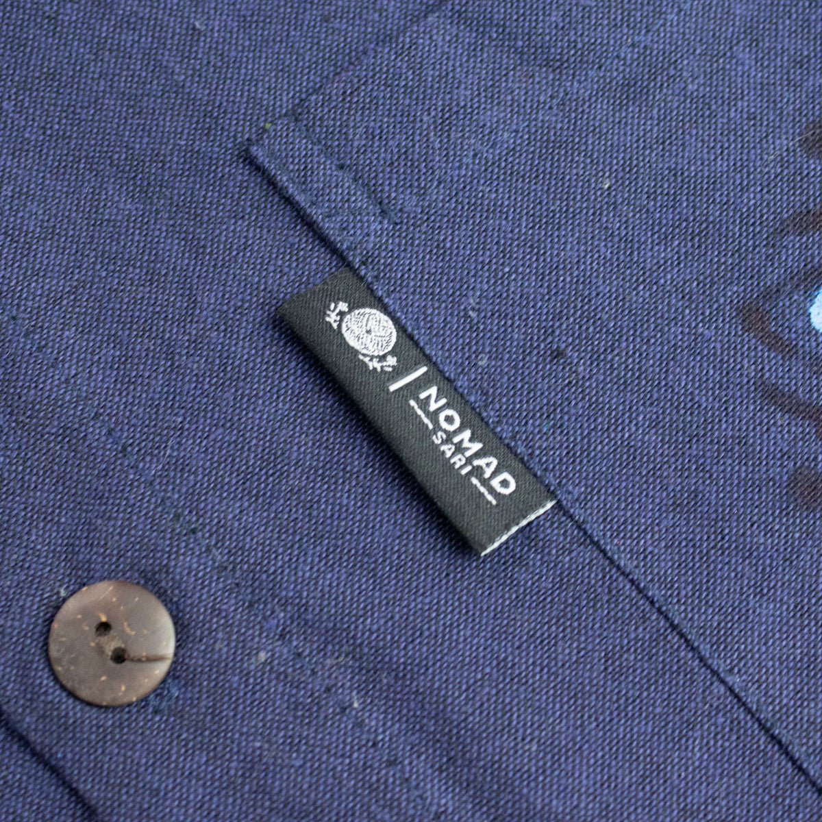 Camisola Nomad Sari Kathmandu - Índigo - Média
