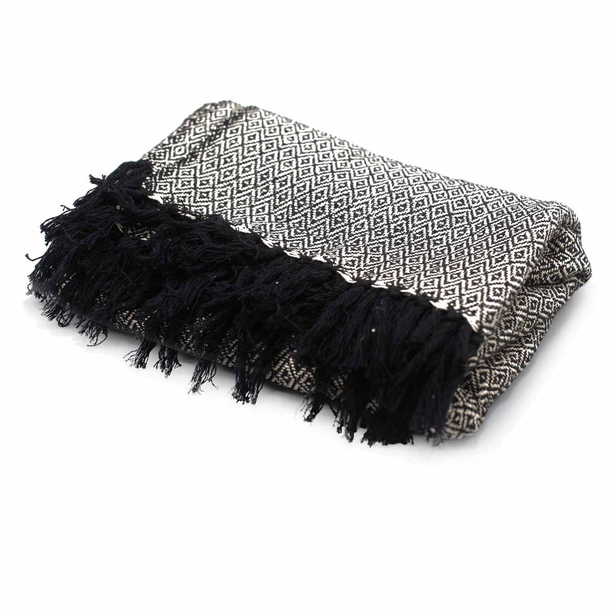 Mantas Boho Comfort - Carbón